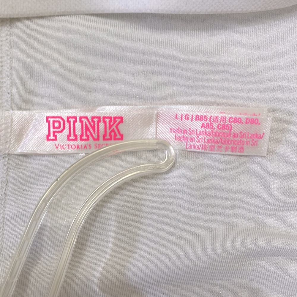 Victoria Secret PINK Silver Tube Top Size Large - Picture 9 of 10